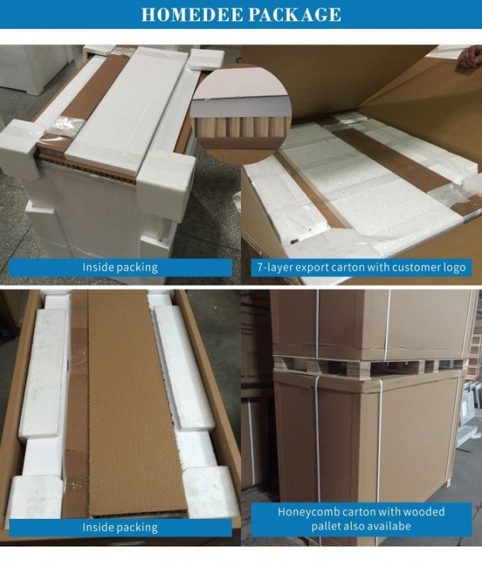MDF ματαιοδοξίας εγχώριων επίπλων γραφείο καθρεφτών λουτρών ξενοδοχείων με τη λεκάνη