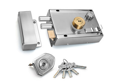 Κλειδωτήριες πόρτες από ανοξείδωτο χάλυβα με δύο κυλίνδρους από χαλκό