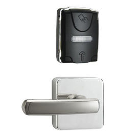 Ηλεκτρονικά έξυπνο κλειδαριό πόρτας ξενοδοχείου Σατέν χρωμικό φινίρισμα 85 * 85 mm