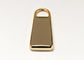30 * 13 * 4mm Εφοδιασμένη τσάντα Συσκευές υλικού Χρυσό φερμουάρ Τράβηξε για τσάντα