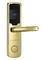 62mm Backset Tyt WiFi Ηλεκτρονική κλειδαριά πόρτας / κλειδαριά πύλης με επιχρυσωμένη τελική κατασκευή