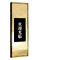 PVD Χρυσή κάρτα RFID ντουλάπι κλειδαριού κλειδαριού SUS304 Για σάουνα μπάνιο / SPA δωμάτιο