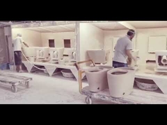 Διαδικασία βαφής για μπανιέρα