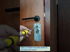 Αντικατάσταση μηχανικής ευρωπαϊκής κλειδαριάς με έξυπνη κλειδαριά APP