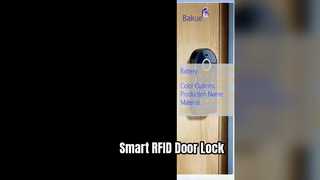 Έξυπνη κλειδαριά πόρτας RFID Ασφαλής διαχείριση πρόσβασης