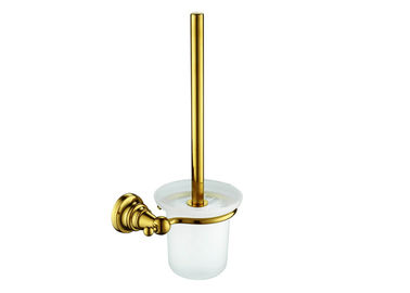Χρωματισμός του μπάνιου και τουαλέτας Κρατήρας βούρτσας Χρυσή στερεή μεταλλική βάση