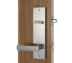 Ασημένια χειροπέδες εισόδου / εξωτερικές χειροπέδες πόρτας ρυθμιζόμενη κλειδαριά