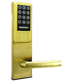 Σύγχρονη ασφάλεια ξενοδοχείου / σπιτιού Ηλεκτρονική πόρτα κλειδαριά ψηφιακή κάρτα κωδικό πρόσβασης Ανοιχτό