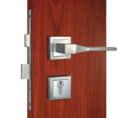 Multi Mortise optional 2885 Smart Door Lock with 4pcs AAA Alkaline Battery Power Supply Card Mechanical Key Fingerprint APP WiFi Access