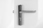 Συγκρότημα κλειδαριού από σατέν νικέλιο για ξύλινη πόρτα 35 mm - 70 mm πάχος