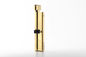 Χρυσό χάλκινο κλειδαριό πόρτας κυλίνδρος 110mm υψηλή ασφάλεια με γύρισμα του αντίχειρα