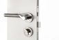 Κλειδωτήρας πόρτας Rose Mortise Satin Nickel / Chrome Lever Handle