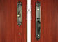 Λούξυ λαβράνια χερούλια πόρτας αμερικανικό πρότυπο κύλινδρο κράμα ψευδαργύρου