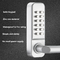 Μηχανικός επαναρυθμιζόμενος συνδυασμός κλειδαριάς πόρτας Έλεγχος πρόσβασης χωρίς κλειδί