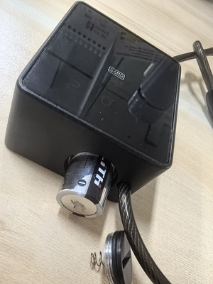 Ατσάλινο καλώδιο PadLock για ποδηλασία Πύλη Φράχτη Πύλη αυλής