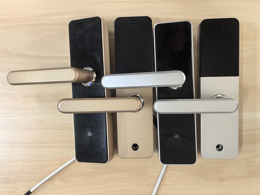 Αλουμινίου χρωματισμένο φινίρισμα Bluetooth κλειδαριού πόρτας τηλεχειριστήριο με Bluetooth / Wi-Fi συνδεσιμότητα