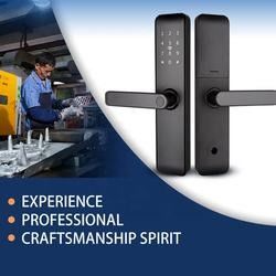 Χρωματισμένες κλειδαριές Bluetooth WiFi RFID χωρίς κλειδί για διαμερίσματα