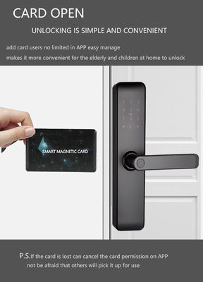 Χρωματισμένες κλειδαριές Bluetooth WiFi RFID χωρίς κλειδί για διαμερίσματα