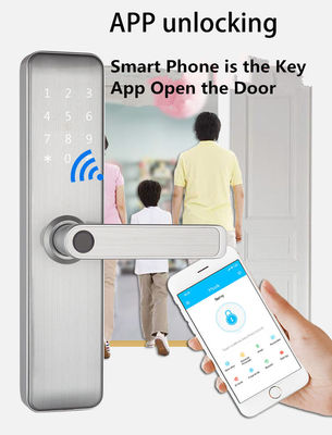 Bluetooth WiFi RFID Keyless έξυπνη κλειδαριά πόρτας για την είσοδο του σπιτιού πόρτα δωμάτιο πόρτα