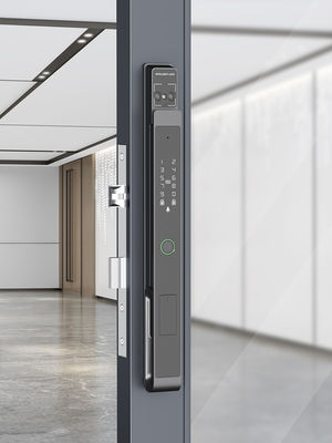 Πρόσωπο / Παλάμη φλέβας Smart Mortise Lock 7-in-1 Ανοίγει IP65 BKFDS Αλουμίνιο